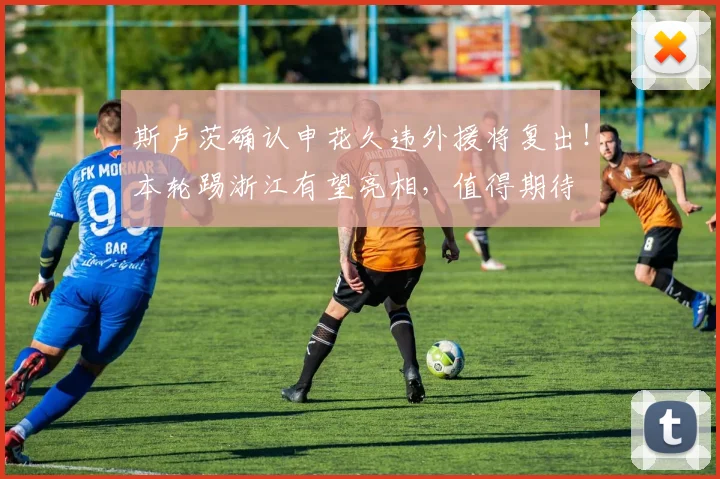 斯卢茨确认申花久违外援将复出！本轮踢浙江有望亮相，值得期待