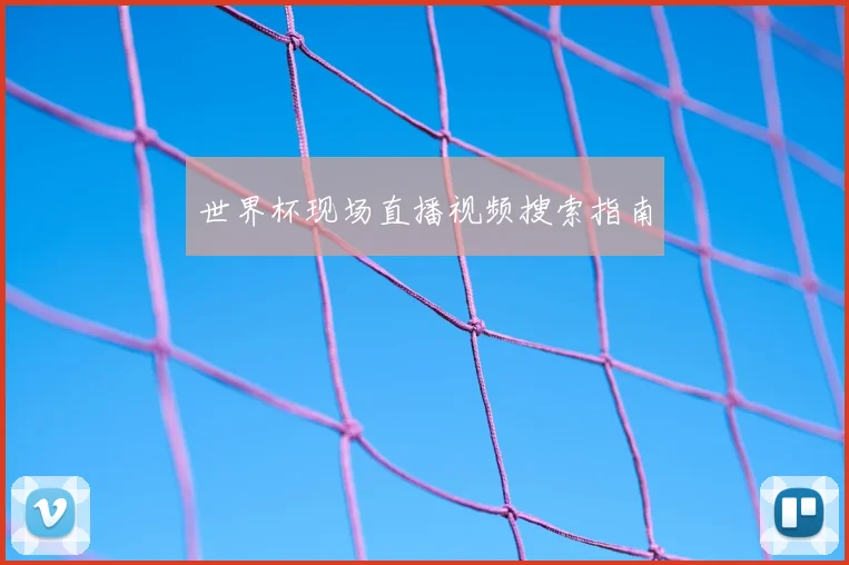 世界杯现场直播视频搜索指南